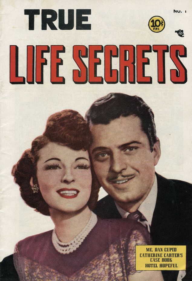 True Life Secrets Number 1 Love Comic Book