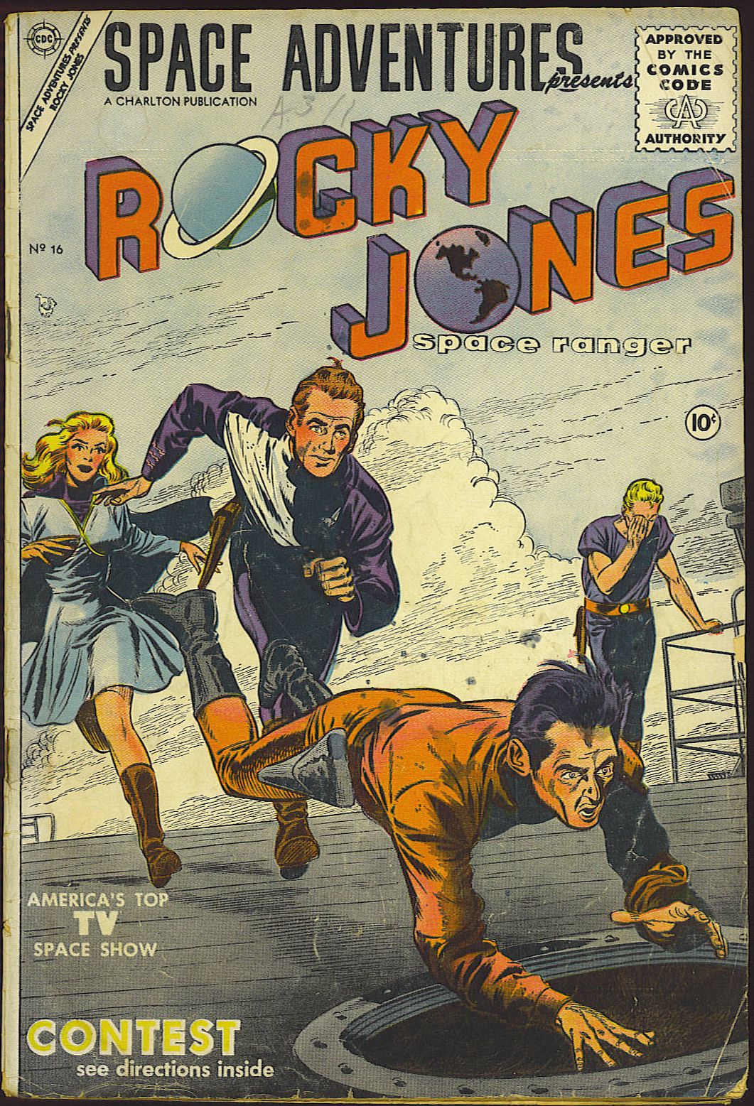 Space Adventures Number 16 Science Fiction Comic Book