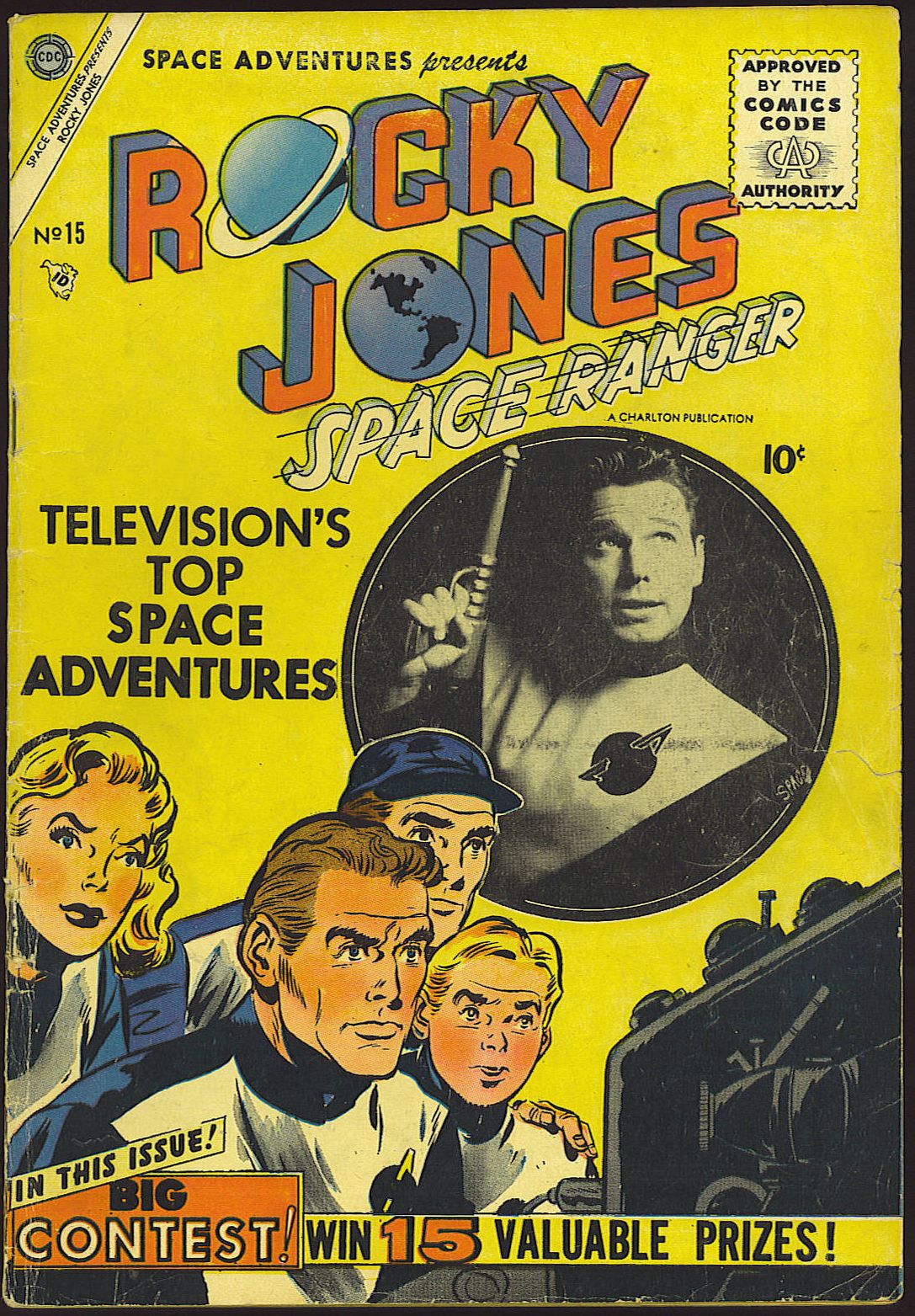 Space Adventures Number 15 Science Fiction Comic Book