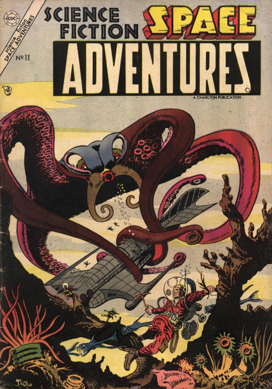 Space Adventures Number 11 Science Fiction Comic Book