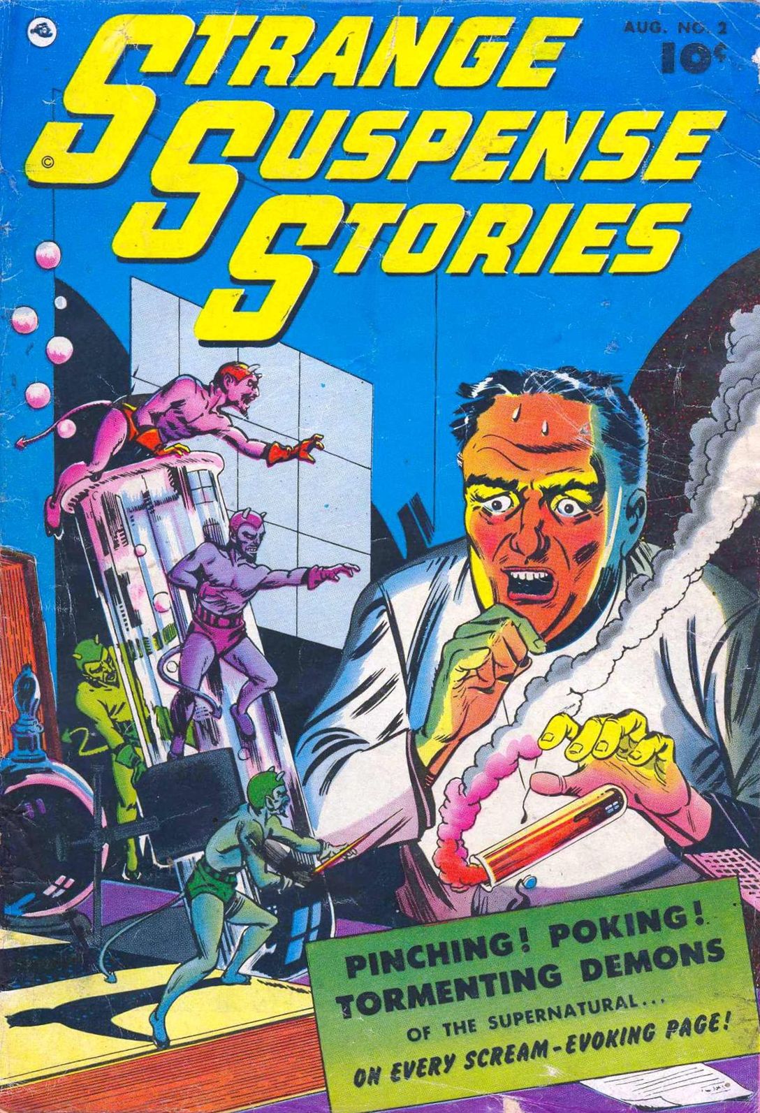 Strange Suspense Stories Number 2 Horror Comic Book