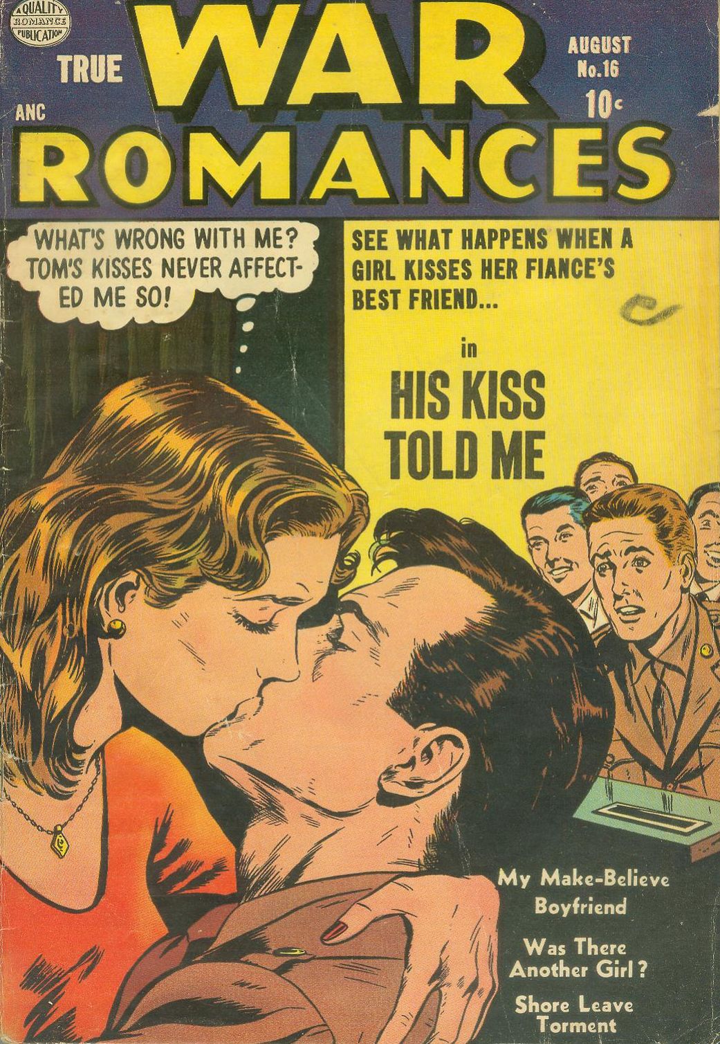 True War Romances Number 16 Love comic book