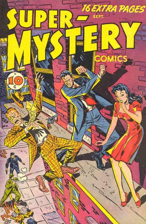 Super-Mystery Comic Books Vol 7 No 1 1947