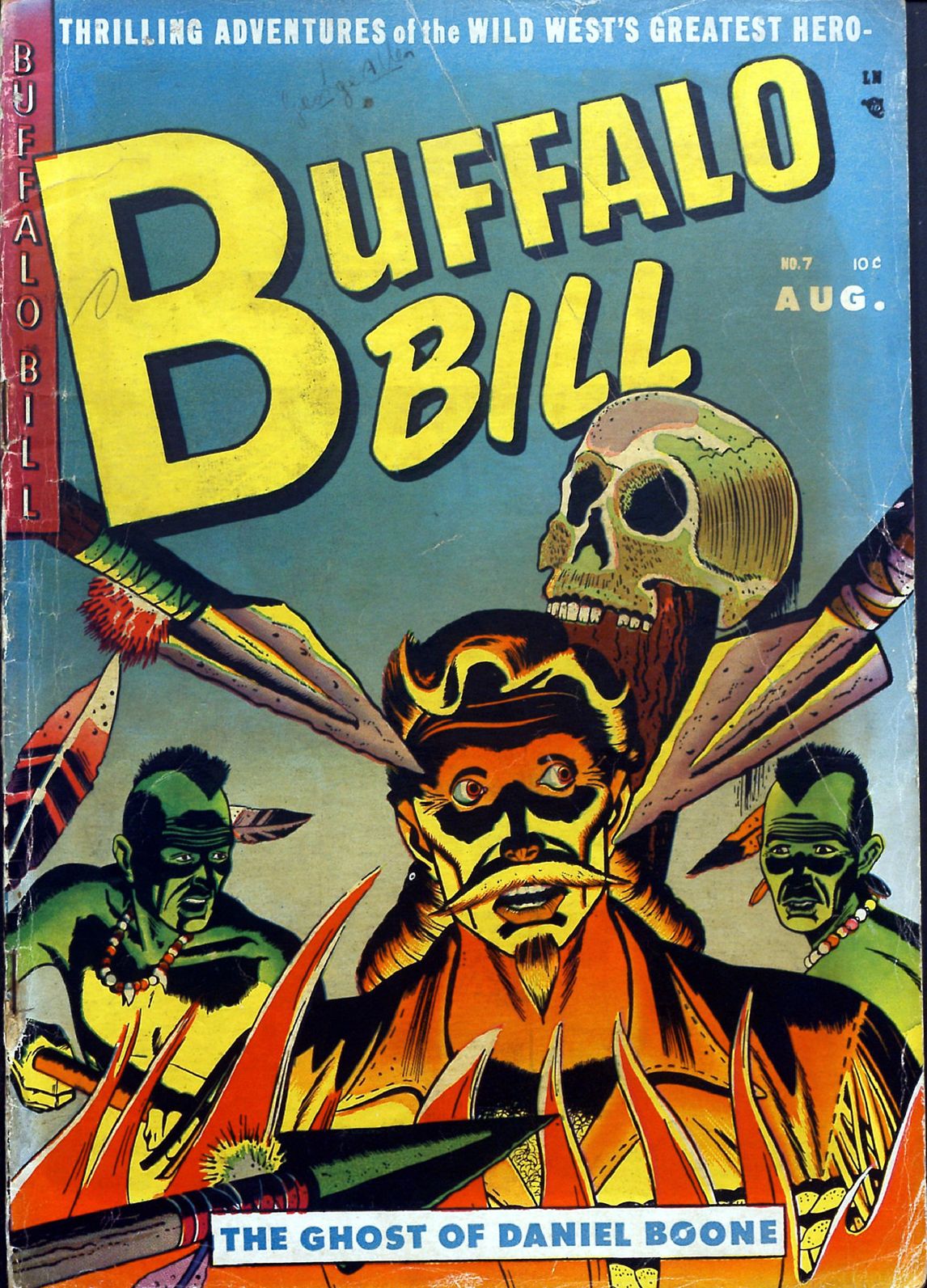 Buffalo Bill Number 7 Western Comic Book