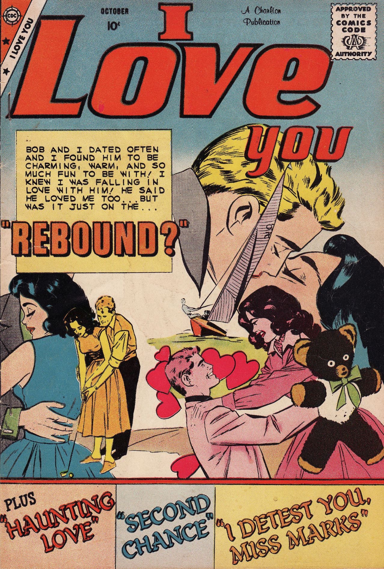 I Love You Number 25 Romance Comic Book