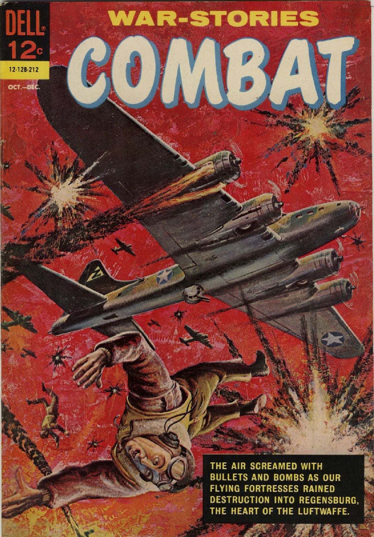 Combat Number 6 War Comic Book