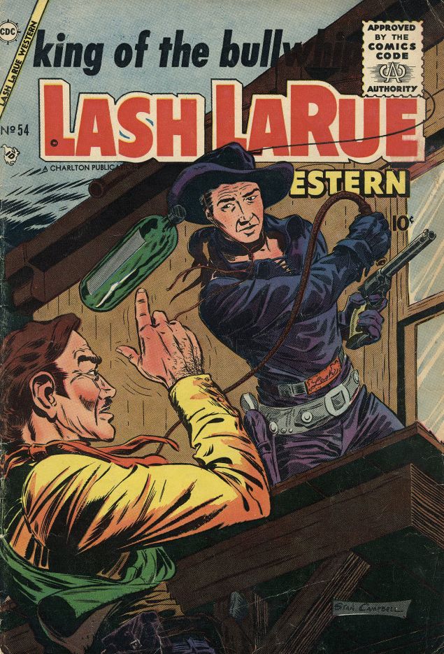 Lash LaRue Number 54 Western Comic Book