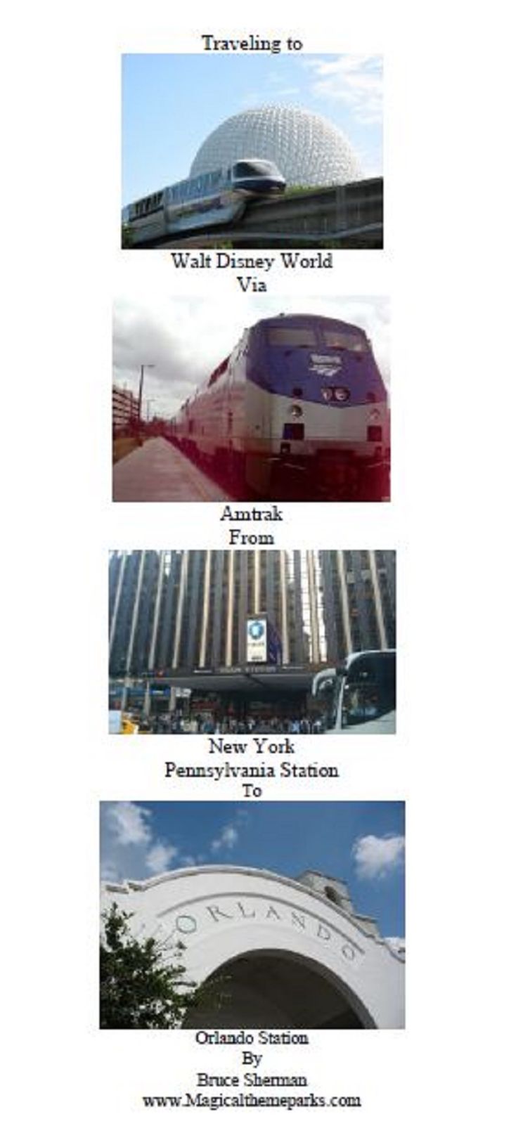 Traveling to Walt Disney World from New York Penn Station to Orlando via Amtrak part 4