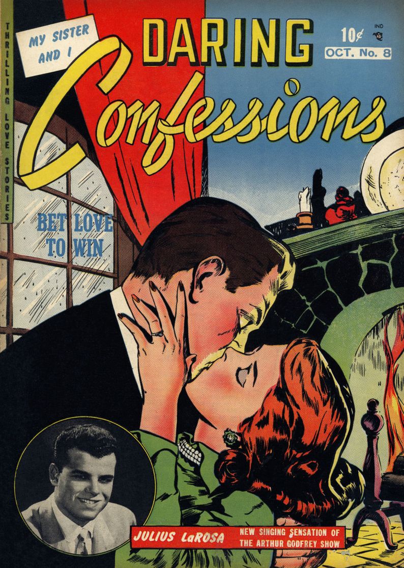Daring Confessions Number 8 Love comic book