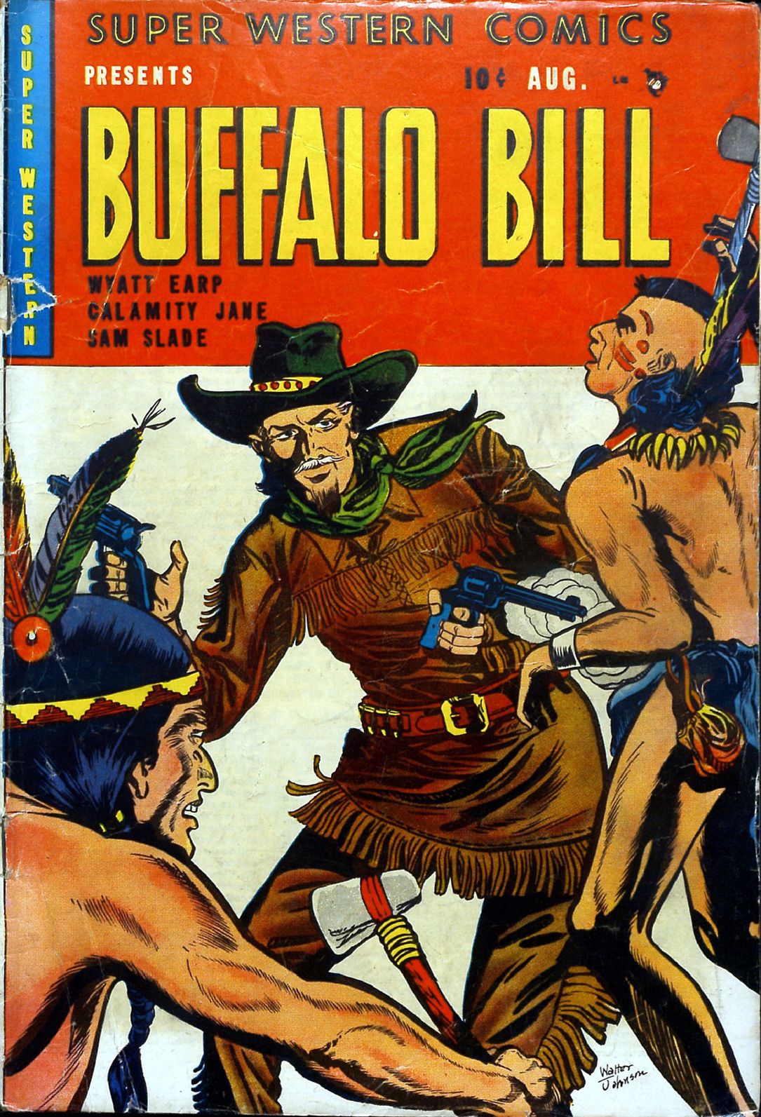 Super Western Number 1 Western Comic Book