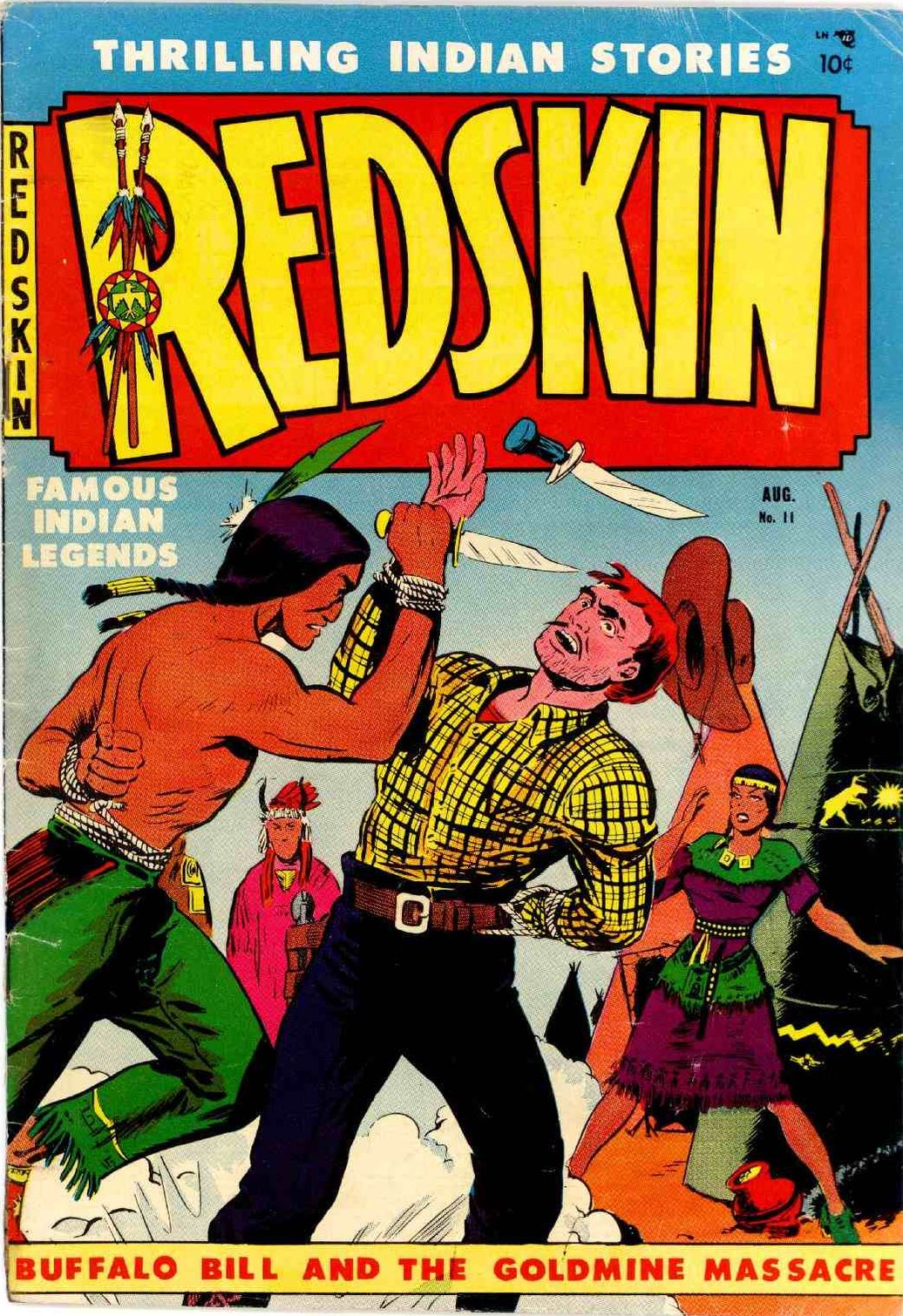 Redskin Number 11 Western Comic Book
