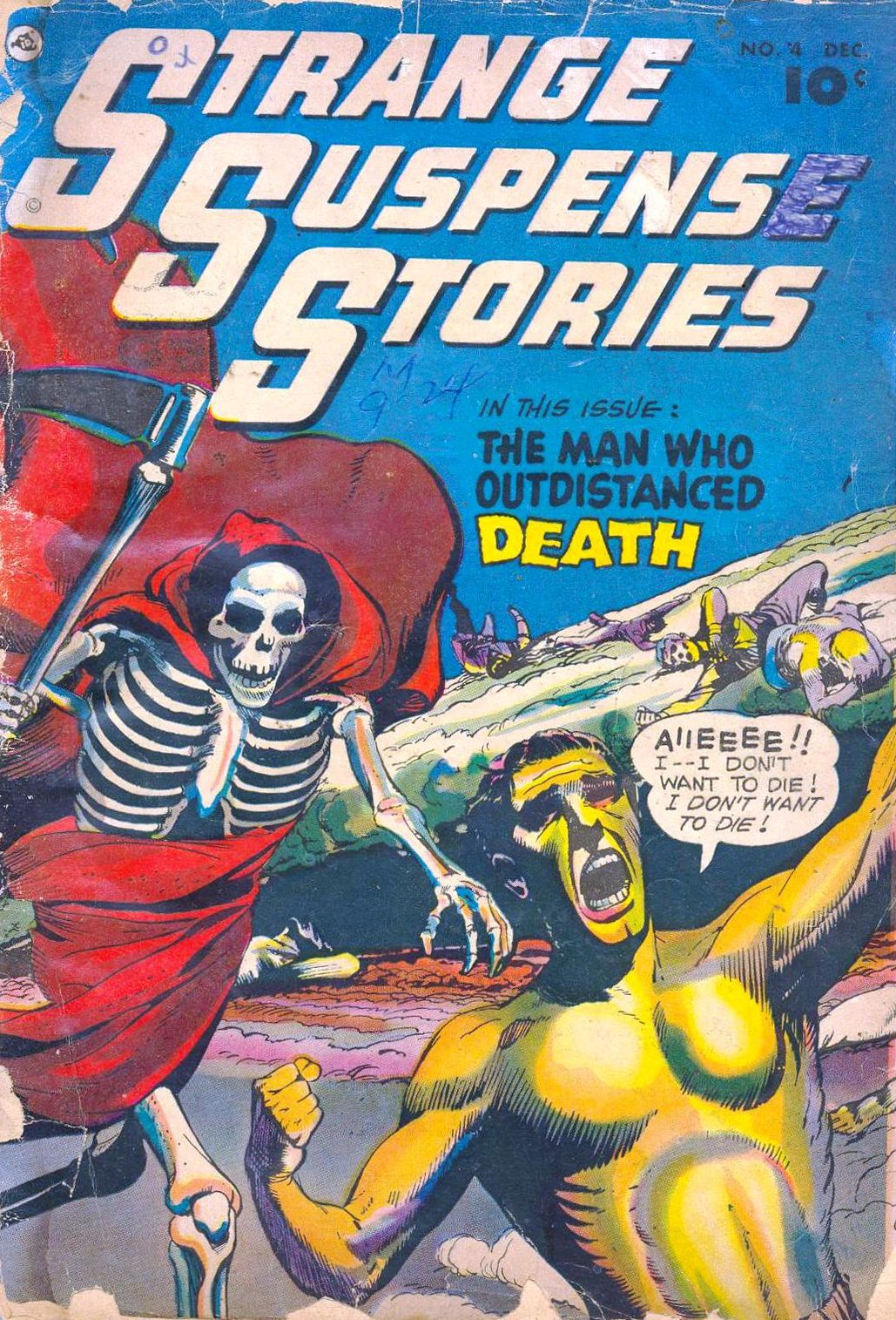 Strange Suspense Stories Number 4 Horror Comic Book