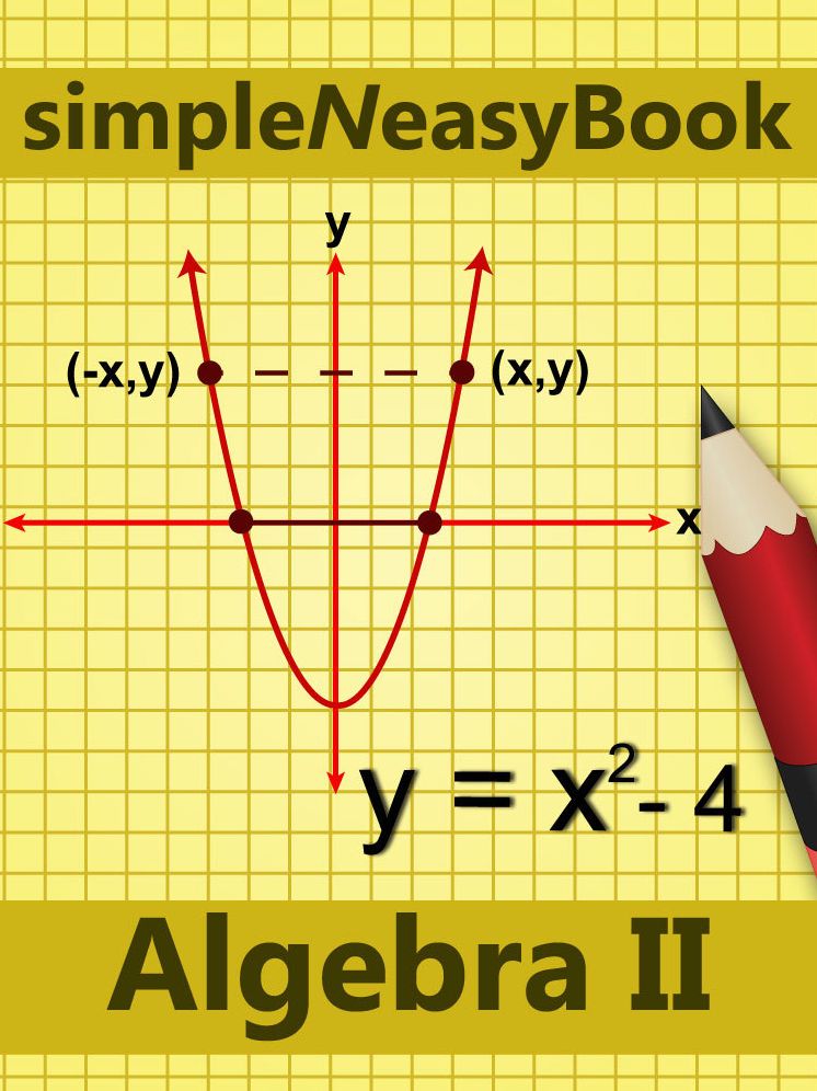 Algebra II- simpleNeasyBook by WAGmob