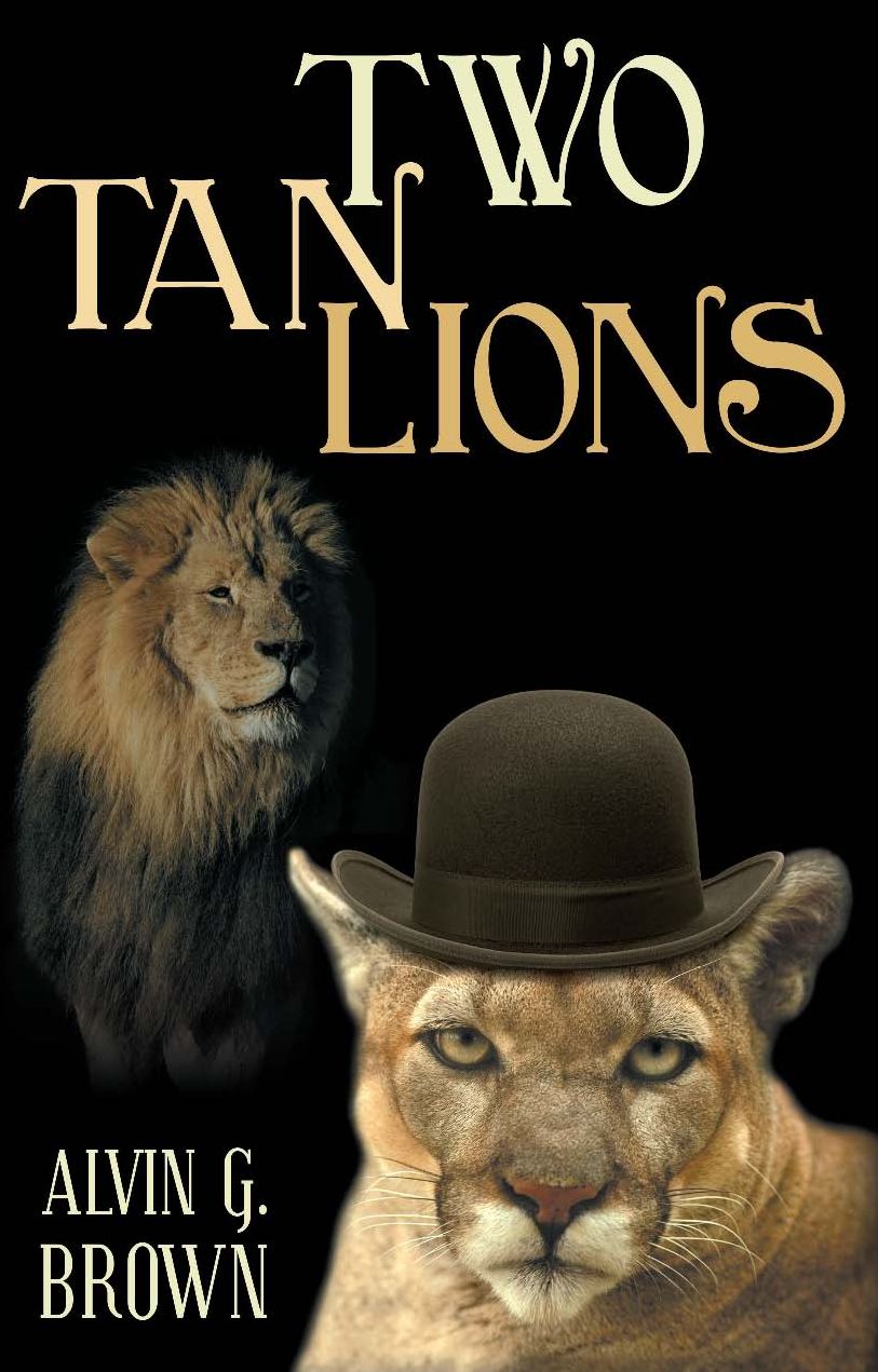 Two Tan Lions