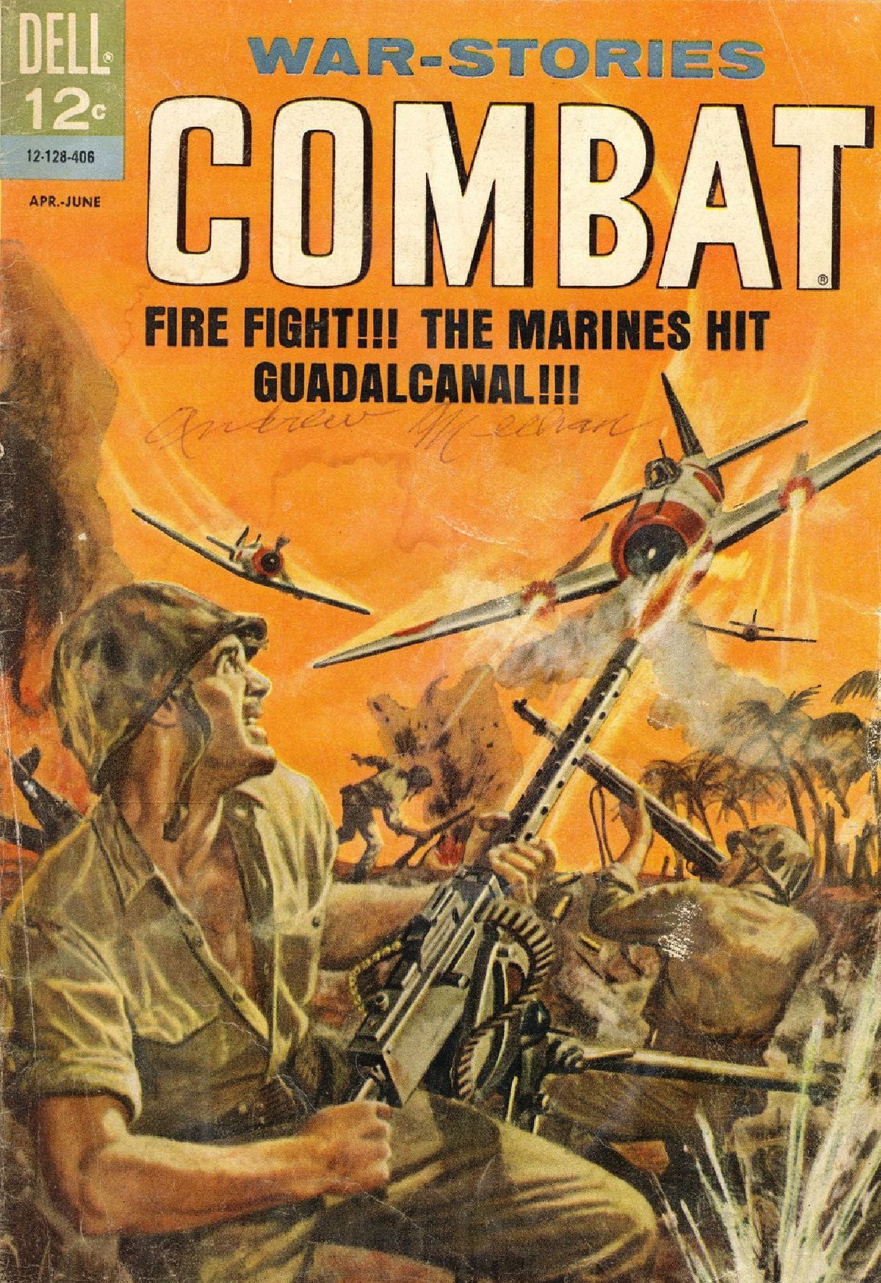 Combat Number 12 War Comic Book