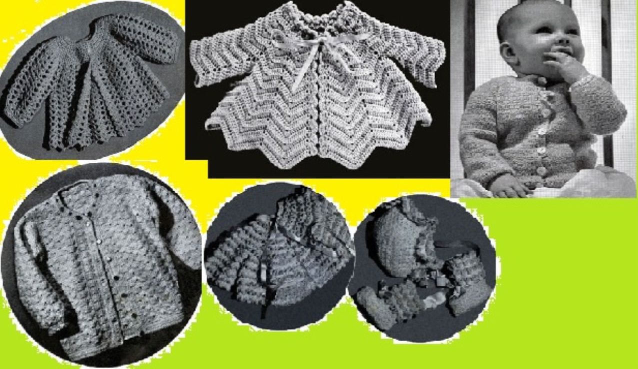Hermoso beb&eacute; su&eacute;teres a Crochet