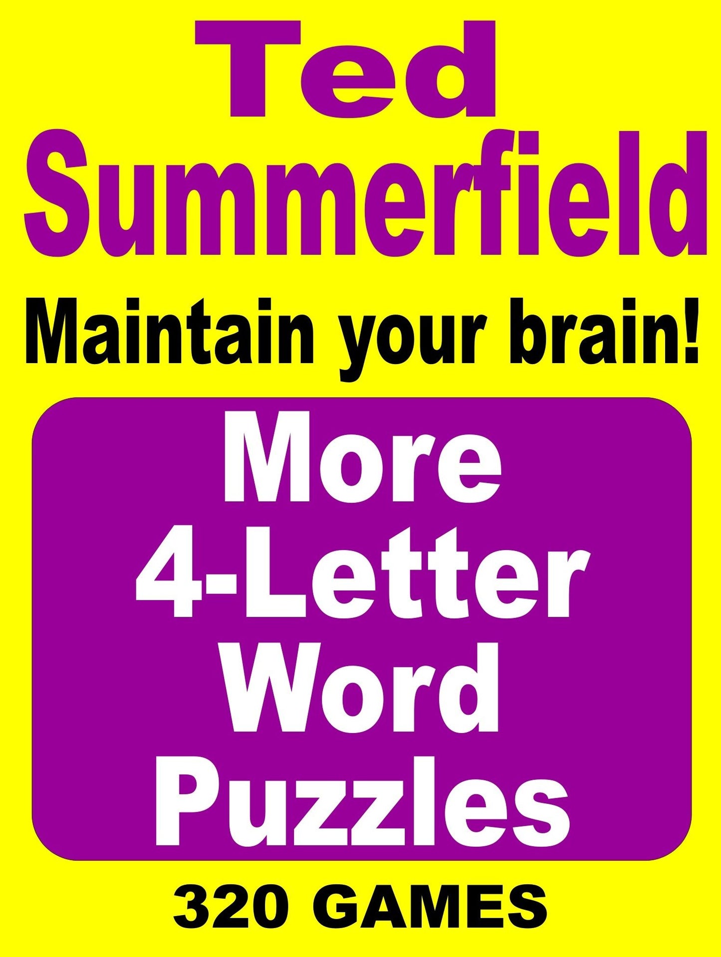 More 4-Letter Word Puzzles. Vol. 2