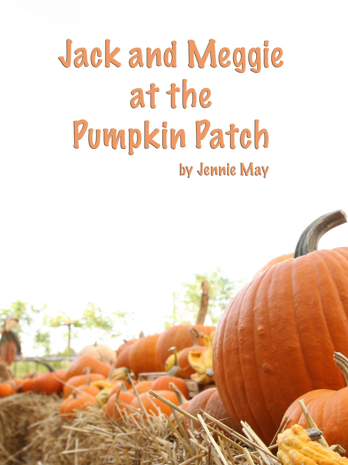 Jack and Meggie at the Pumpkin Patch