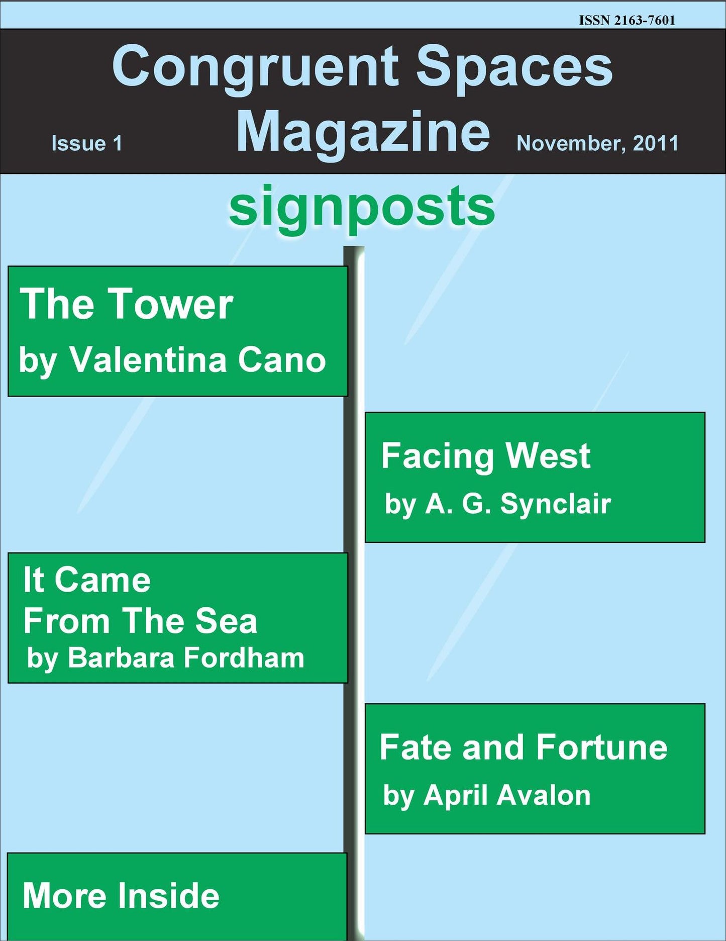 Congruent Spaces Magazine, Issue 1
