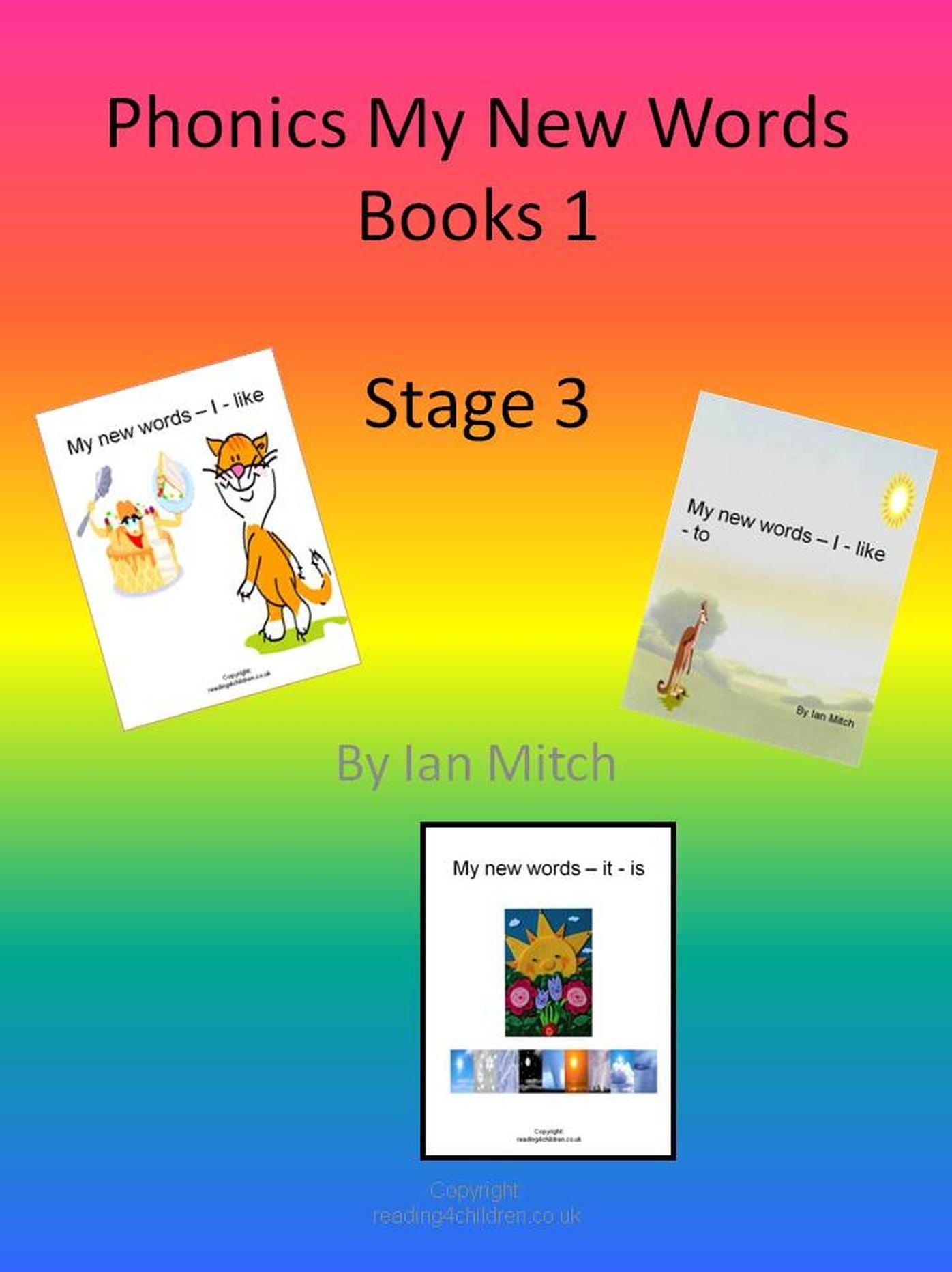 Phonics My New Words Books 1
