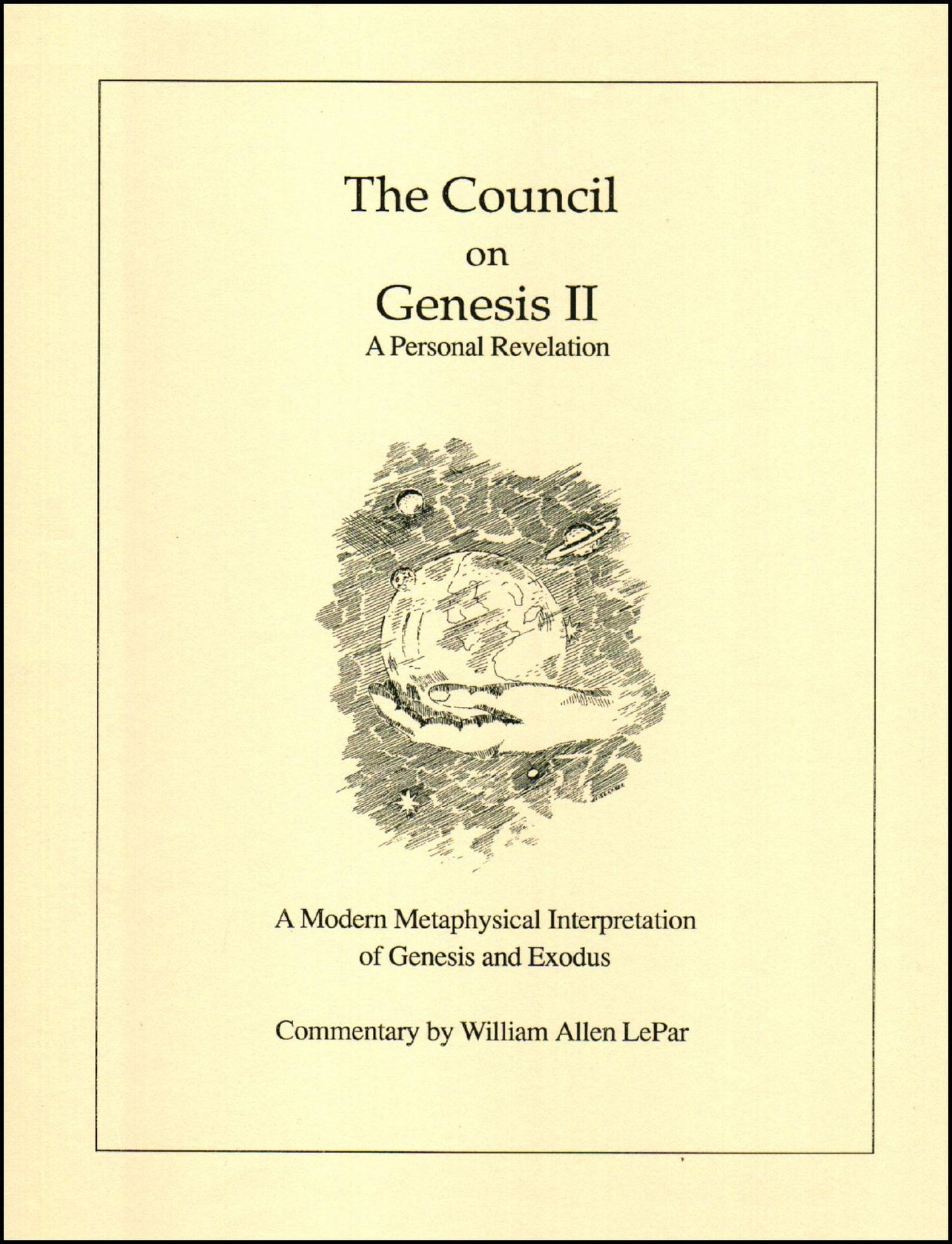 Genesis II: A Personal Revelation