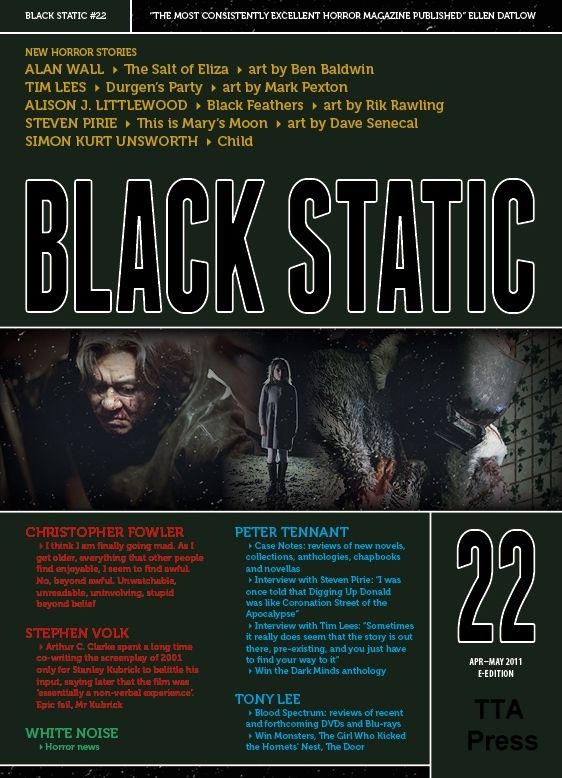 Black Static #22 Horror Magazine
