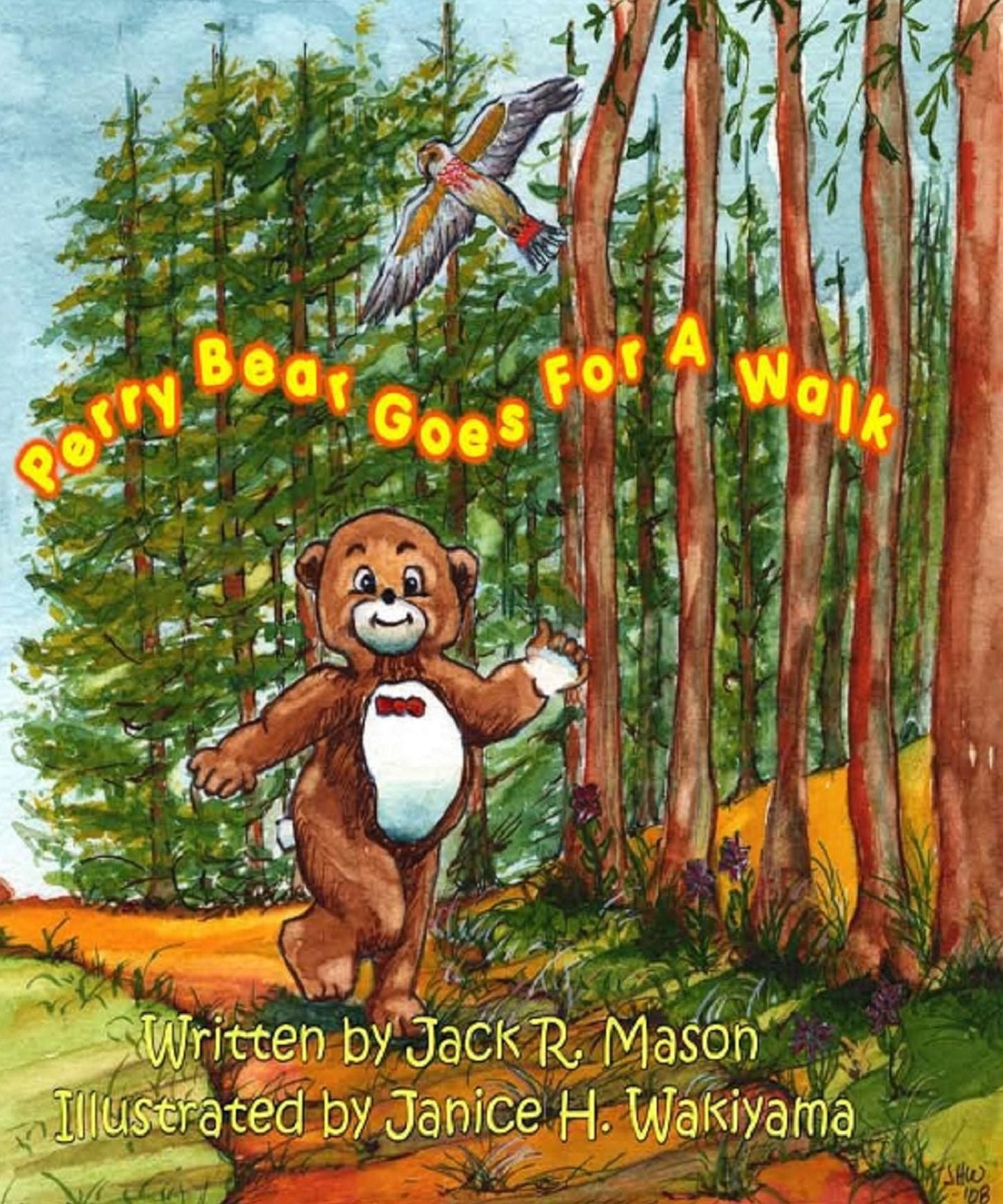 Perry Bear Goes For A Walk