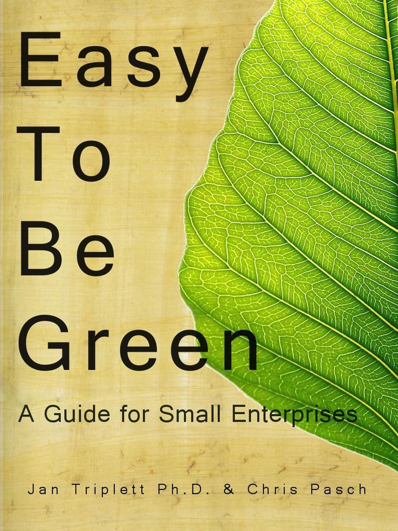 Easy to Be Green: A Guide for Small Enterprises