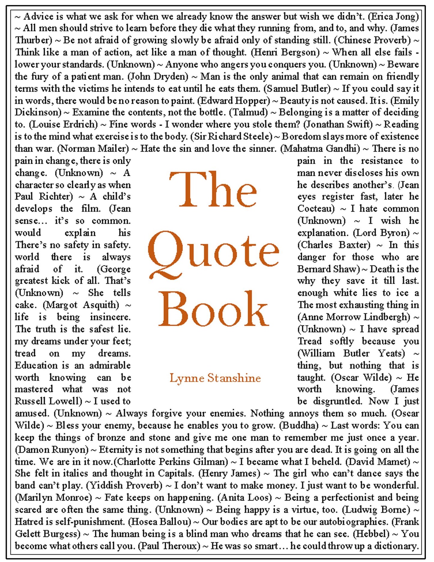 The Quote Book