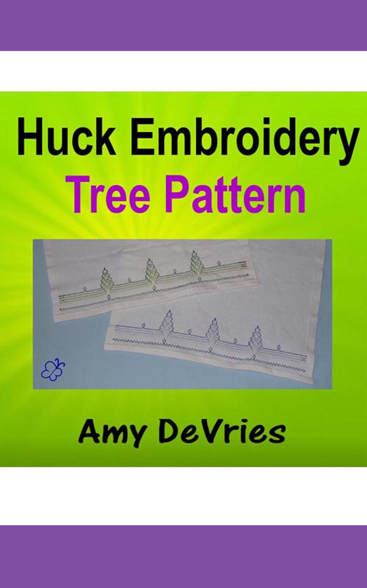 Huck Embroidery Tree Pattern