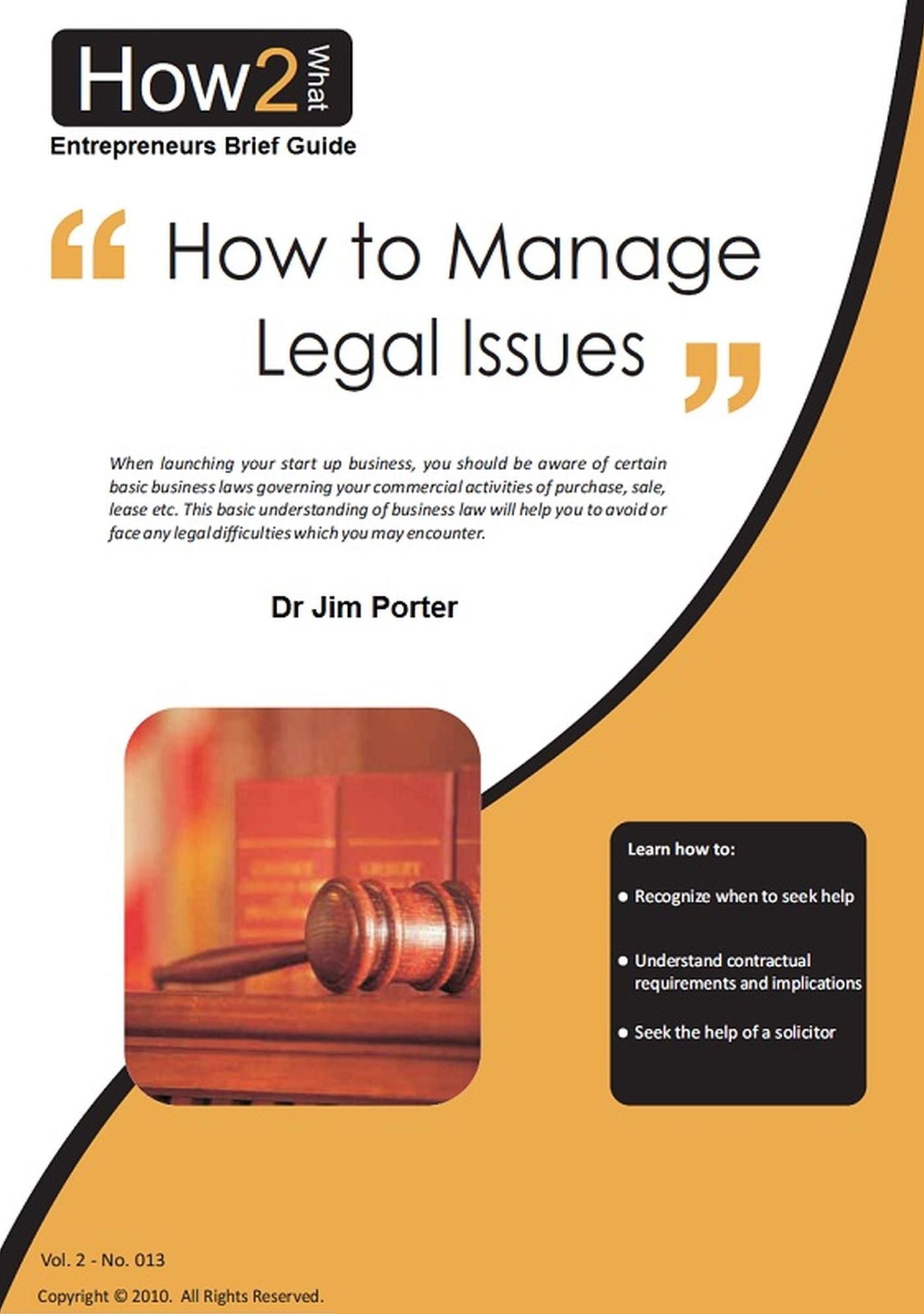 How to Manage Legal Issues