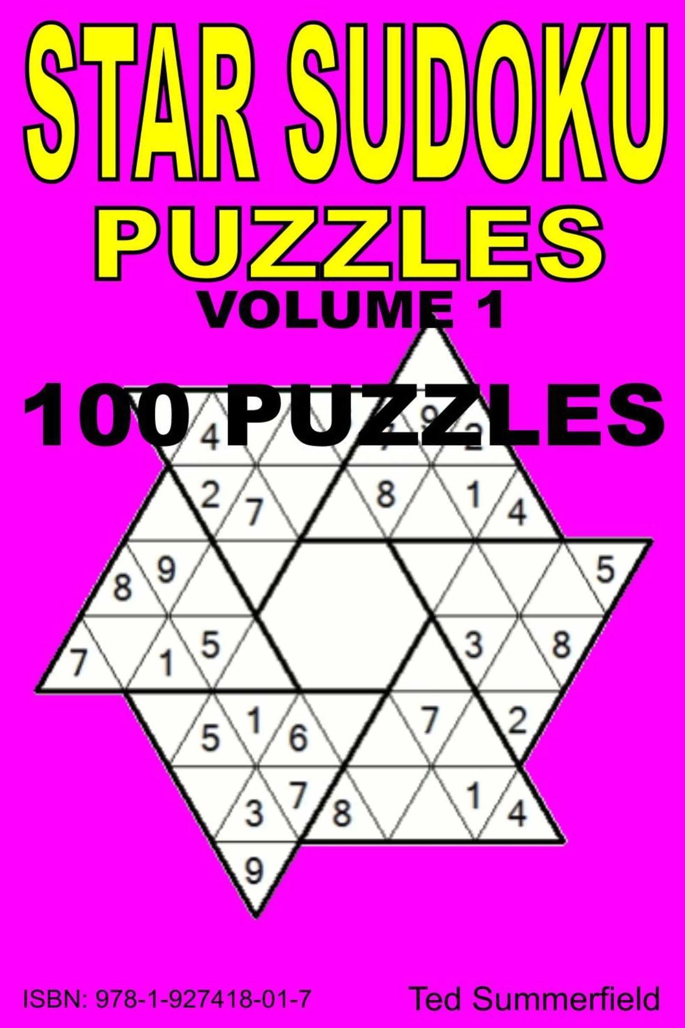 Star Sudoku Puzzles. Volume 1.