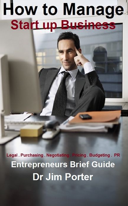 How to Manage Start up Business: Legal . Purchasing . Negotiating . Pricing . Budgeting . PR