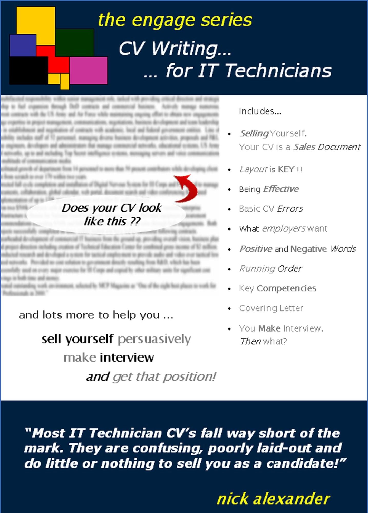 CV Writing for IT Technicians