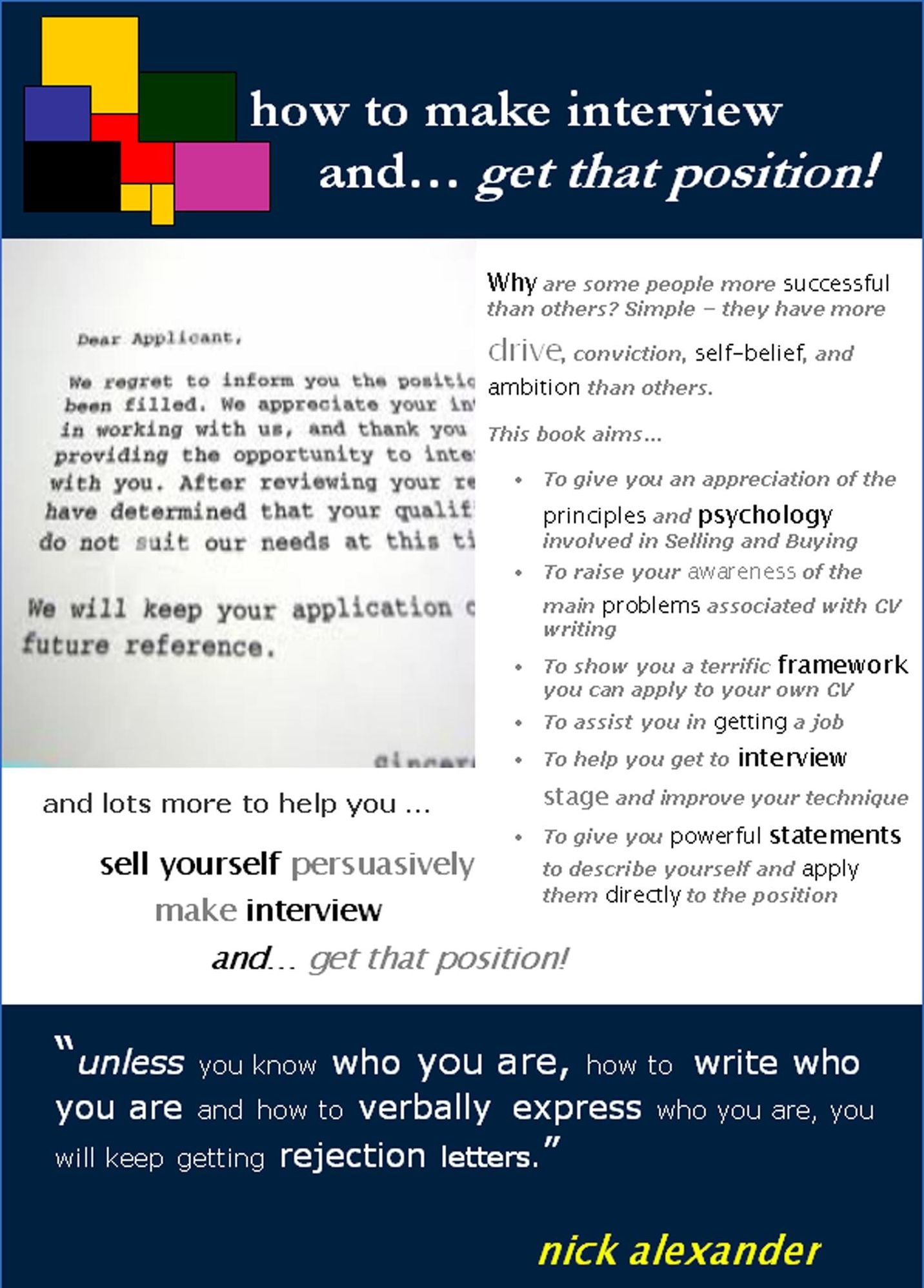 How to Make Interview and Get that Position!
