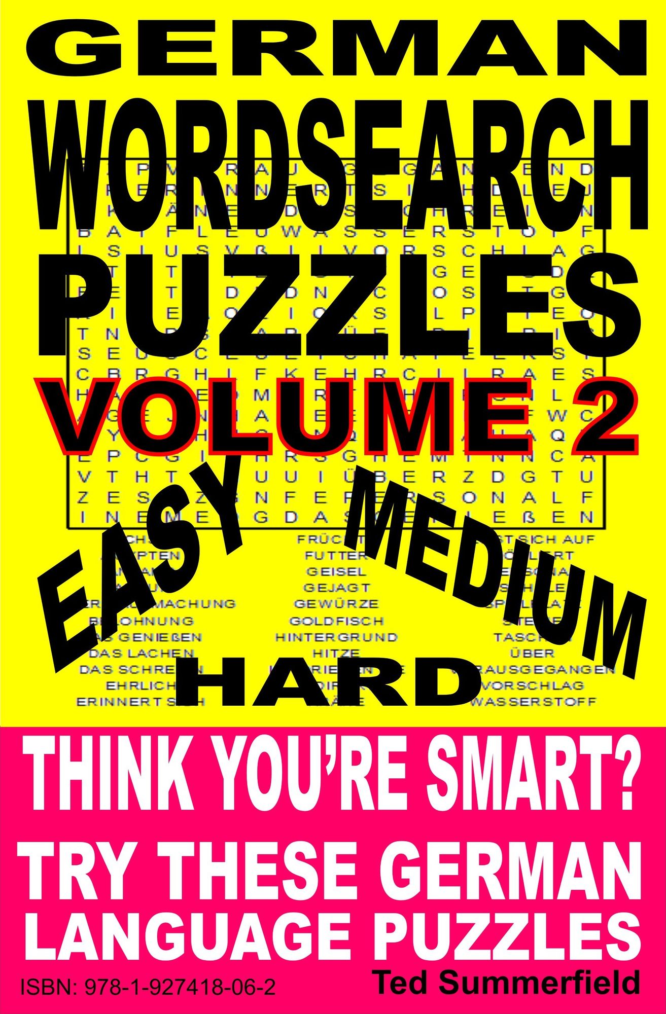 German Word Search Puzzles. Volume 2.
