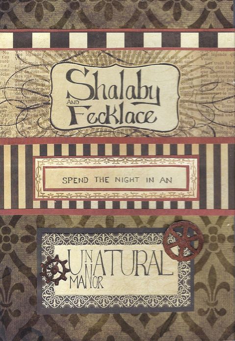 Shalaby and Fecklace Spend the Night in an Unnatural Manor