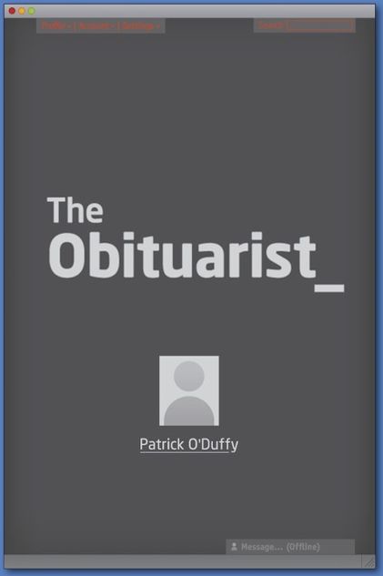 The Obituarist