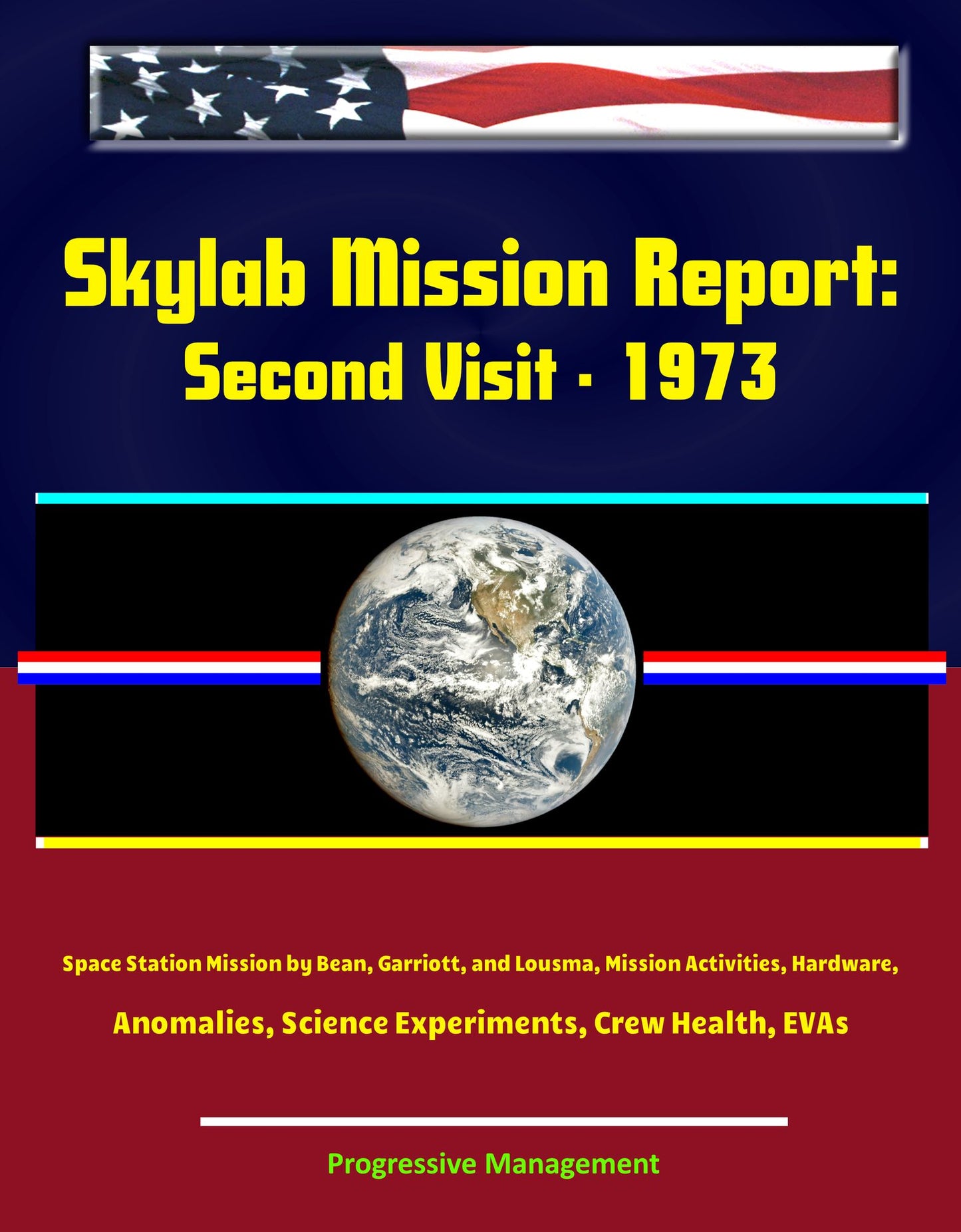 Skylab Mission Report: Second Visit - 1973 Space Station Mission by Bean, Garriott, and Lousma, Mission Activities, Hardware, Anomalies, Science Experiments, Crew Health, EVAs