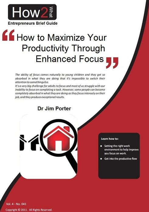 How to Maximize Your Productivity through Enhanced Focus