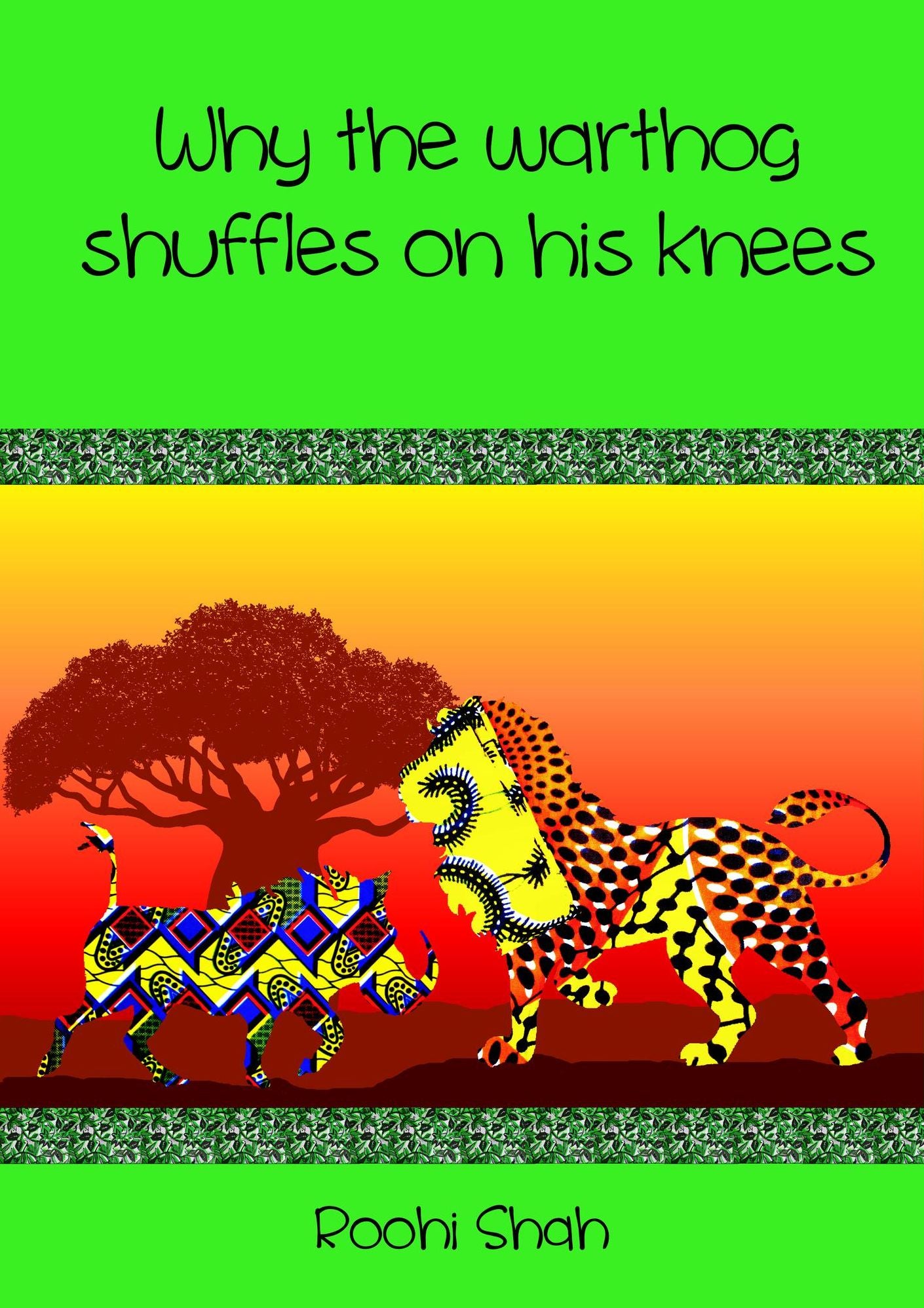 Why the warthog shuffles on his knees