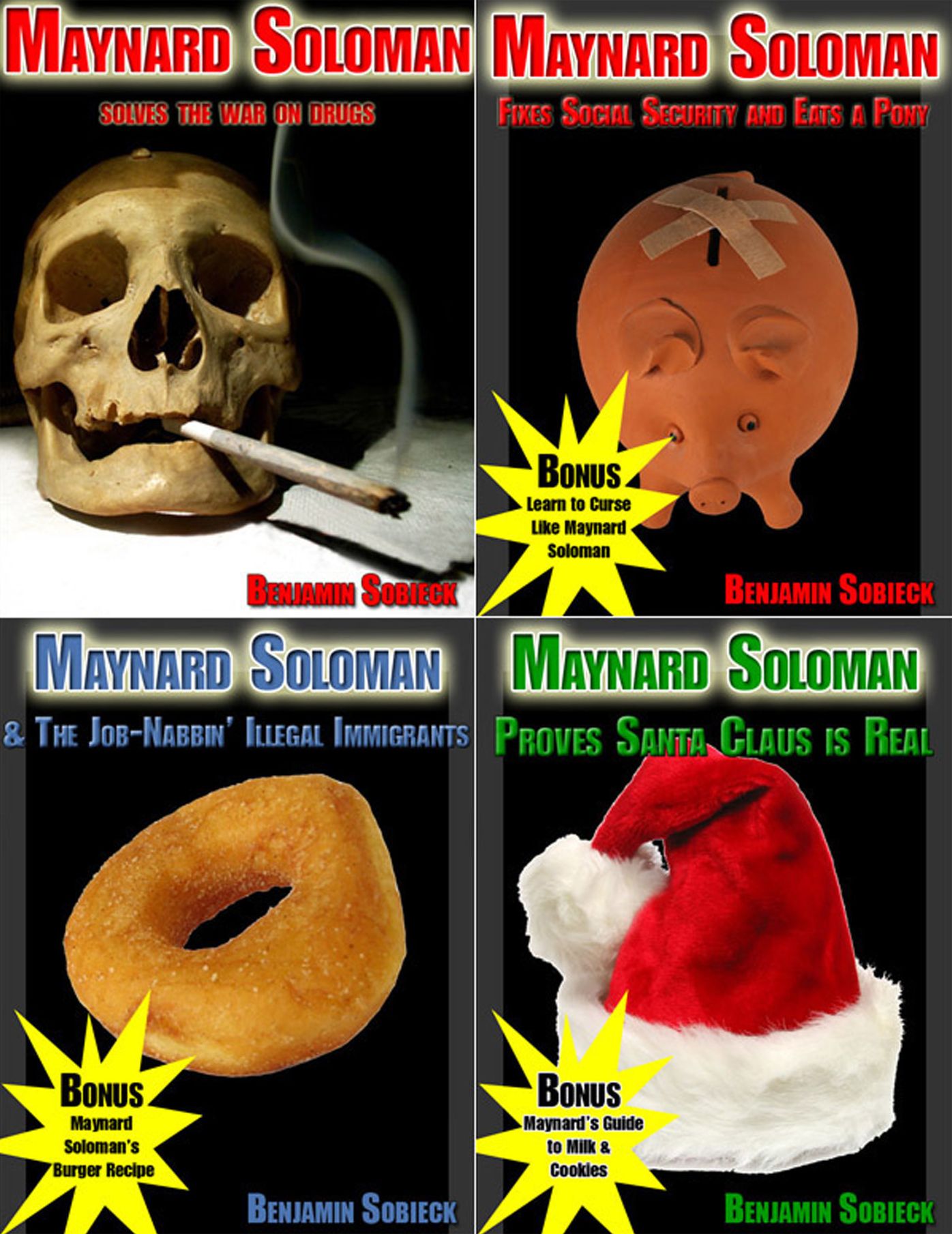 4 Funny Detective Stories: Starring Maynard Soloman