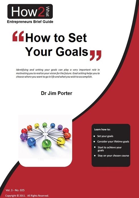 How to Set Your Goals