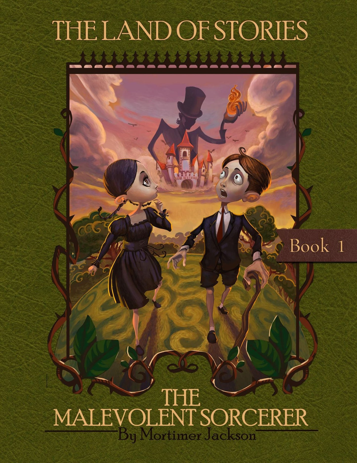 The Malevolent Sorcerer (The Land of Stories, Book 1)