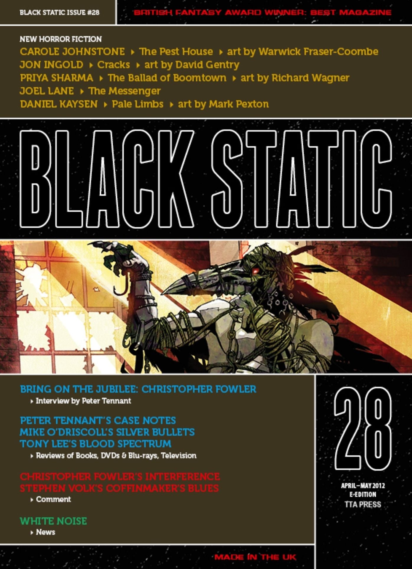 Black Static #28 Horror Magazine