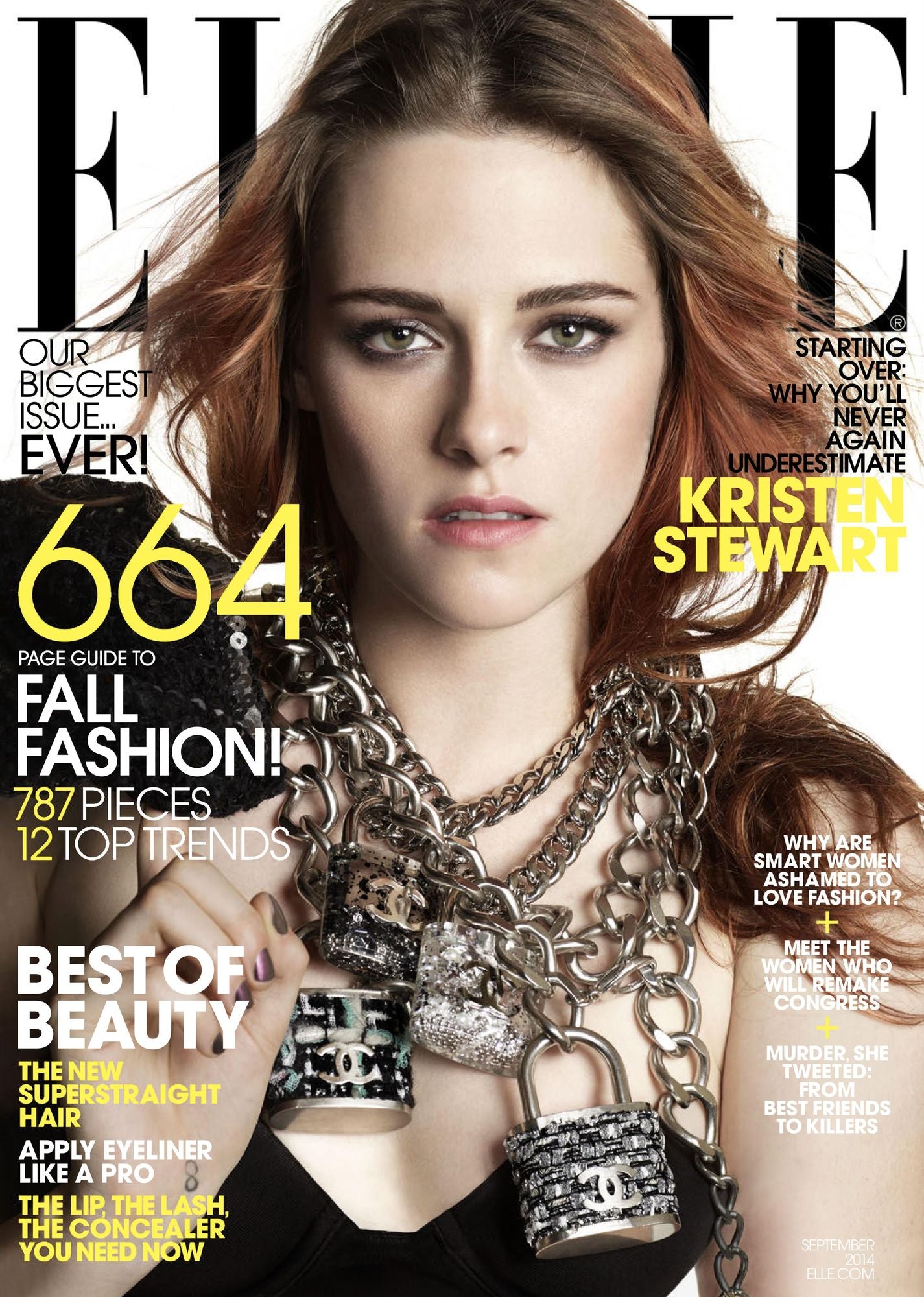 Cosmopolitan & Elle Combo Offer - Elle - September 2014