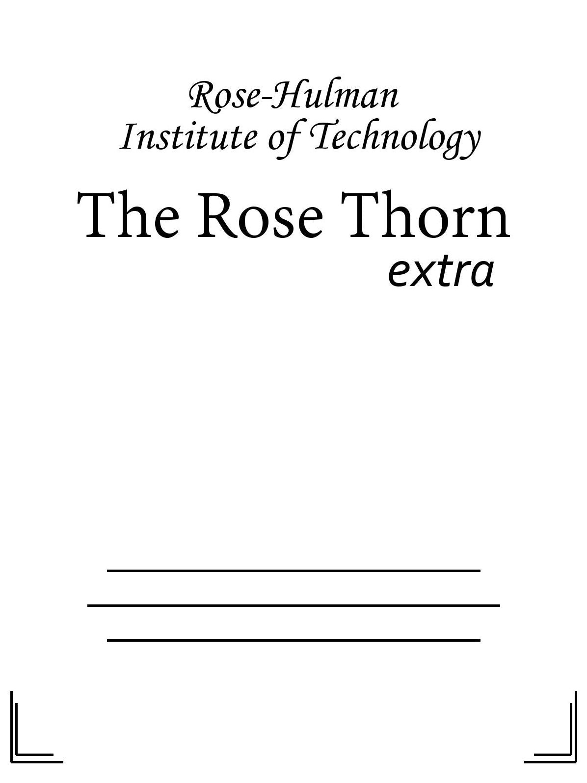 Rose Thorn - September 14, 201