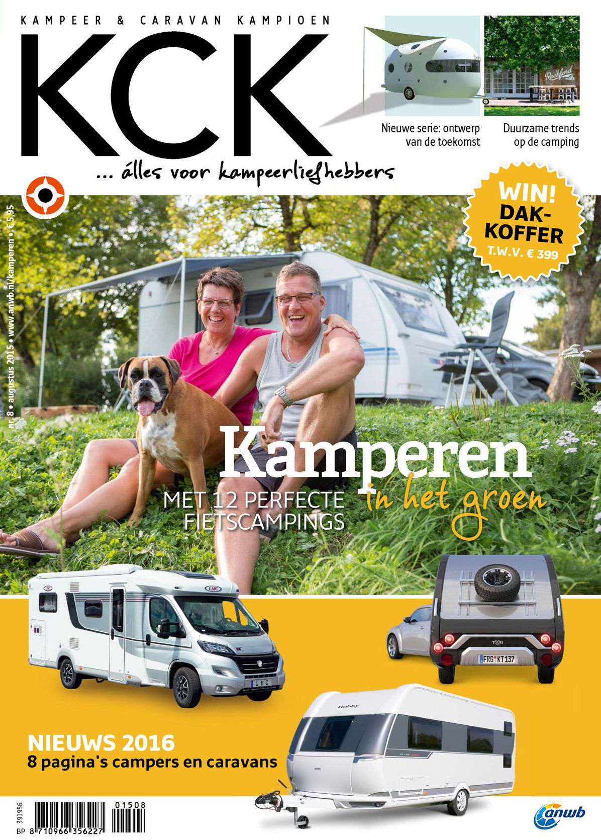 KCK - Kampeer- en Caravan Kampioen - August 2015