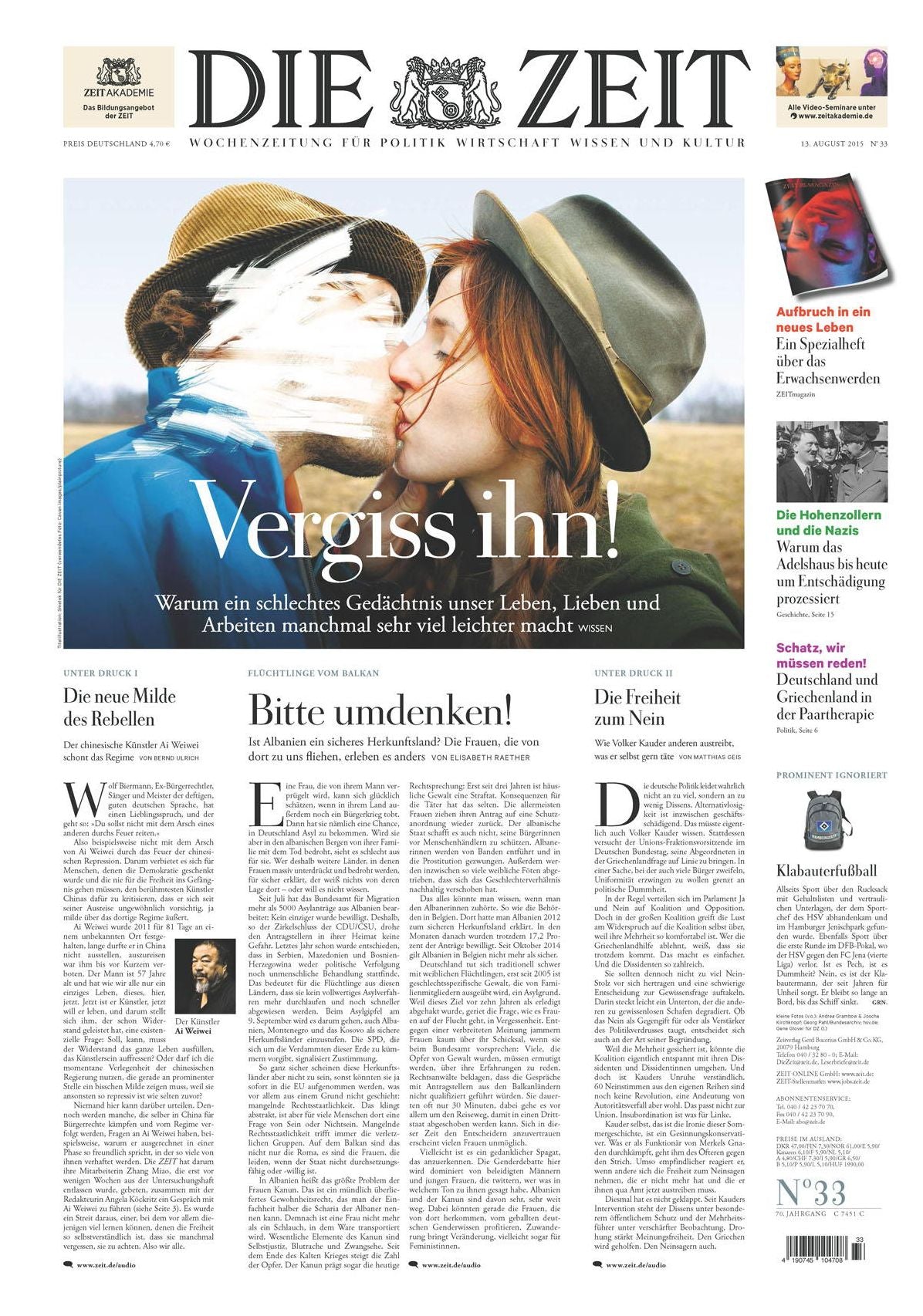 Die Zeit - 08/13/15