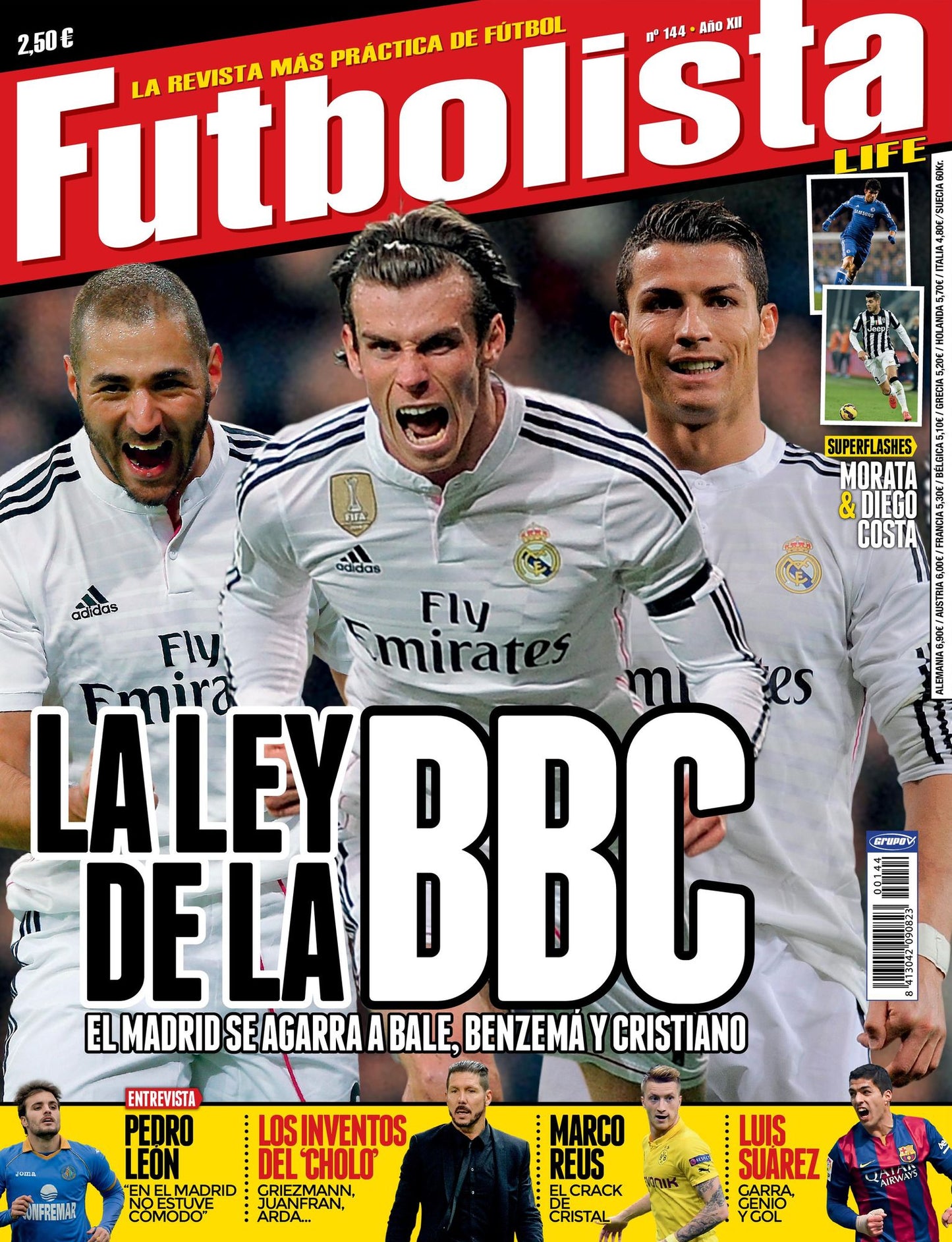 FUTBOLISTA - No. 144-April 2015